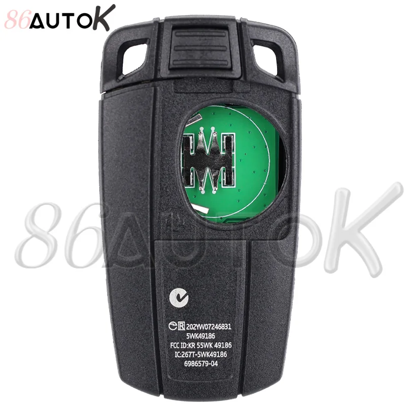 Car Remote Control Key for BMW CAS 3 System 1/3/5/7 Series X5 X6 E60 E61 E70 E71 E87 E90 Z4 46 Chip 315LP 315MHz 433Mhz 868MHz 6