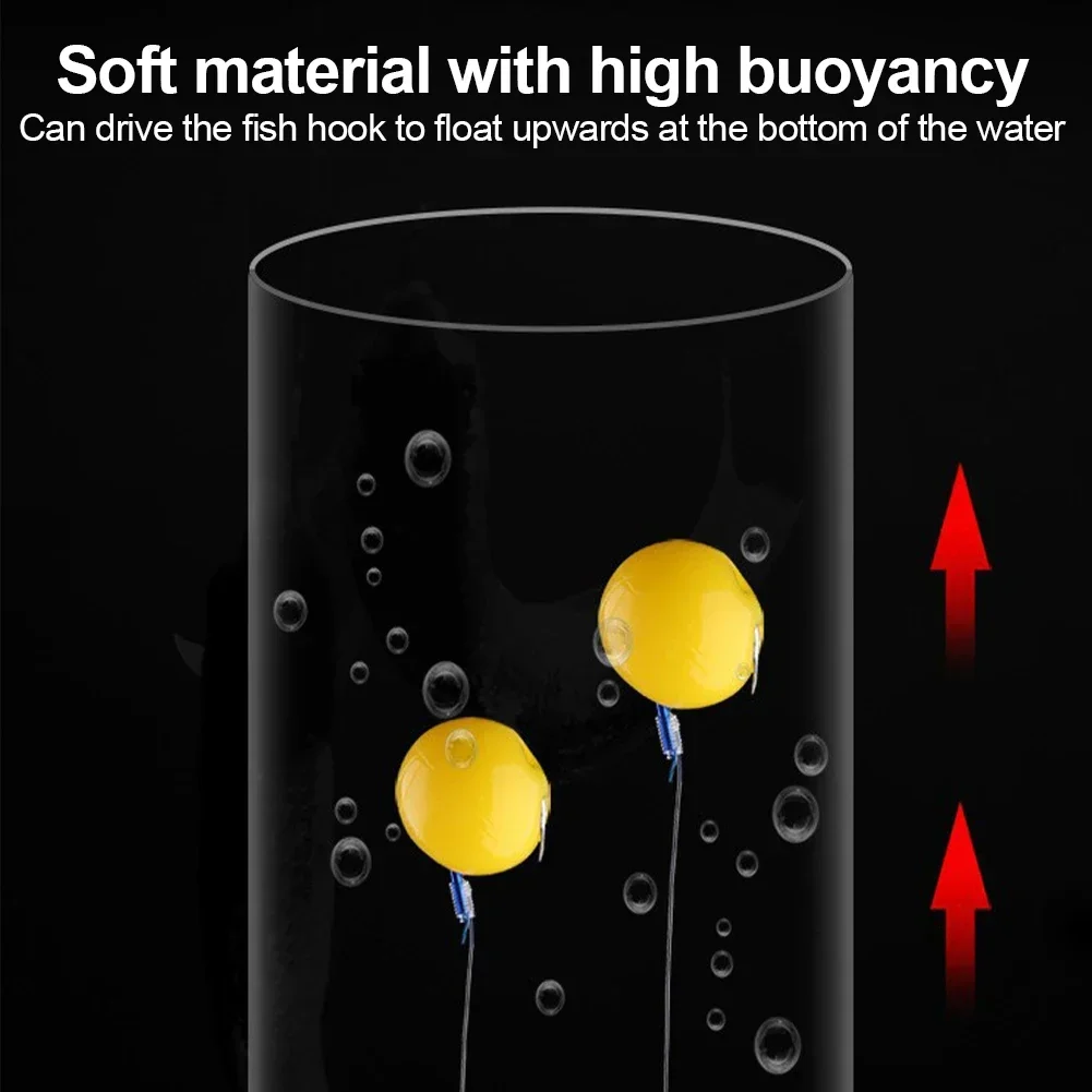 8/10/14MM Fishing Float Bead Bait Strong Corn Carp Wild Fishing Silicone Soft Bead Bait Outdoor Fishing Accessories