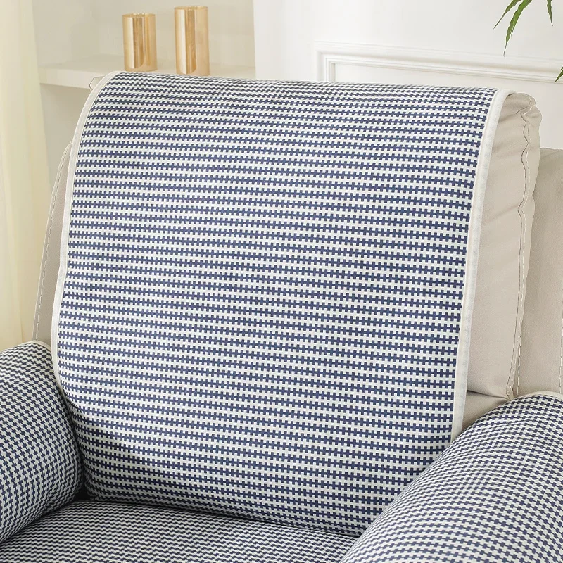 Quilted Anti-wear Sofa Cover Mat for Dogs Pet Kids Anti-Slip Recliner Sofa Slipcover Armchair Furniture Protector Cover Washable 3