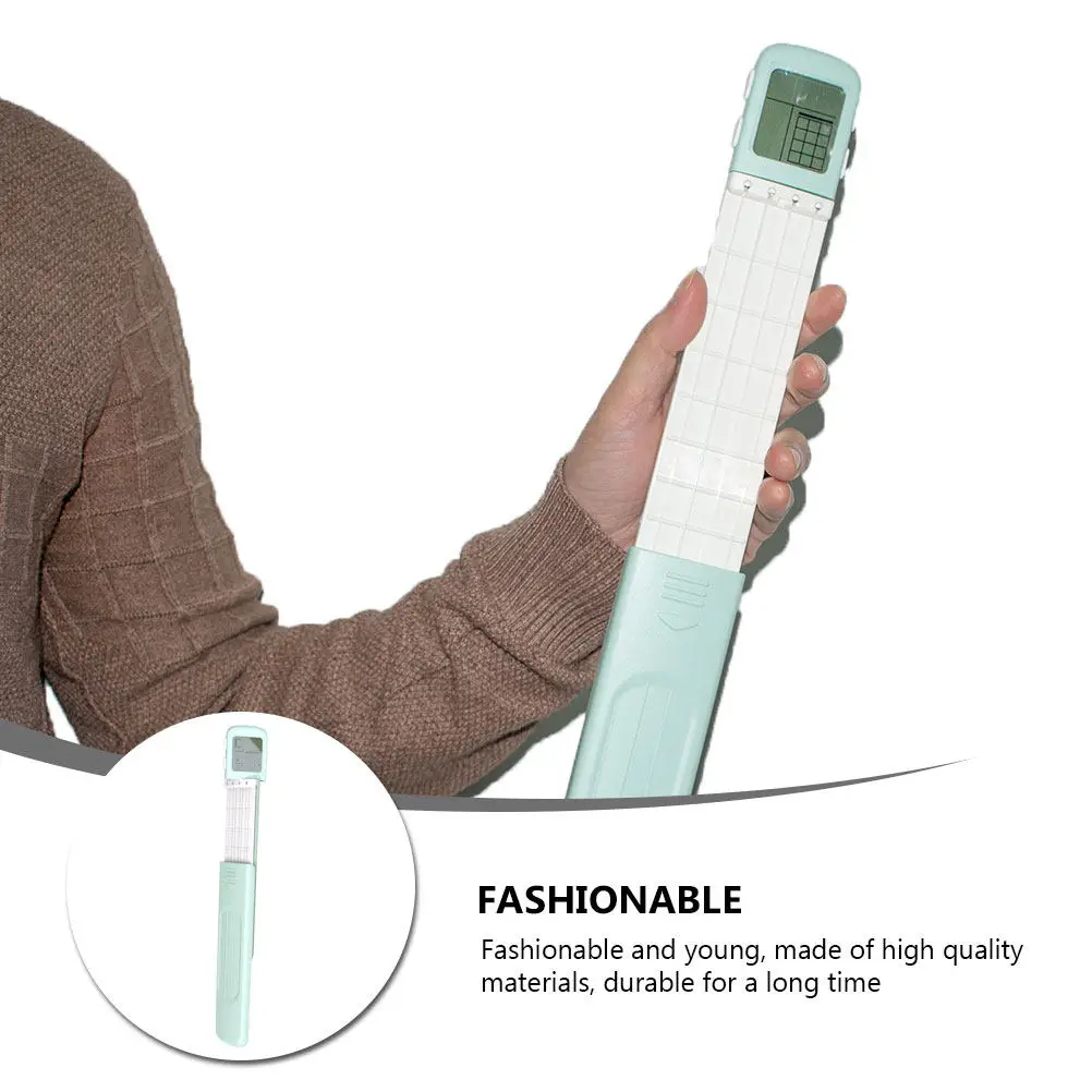 초보자를 위해 설계된 1Pcs 우쿨렐레 코드 트레이너 도구 휴대용 손가락 배치 보조 도구 스트링 음악 지원