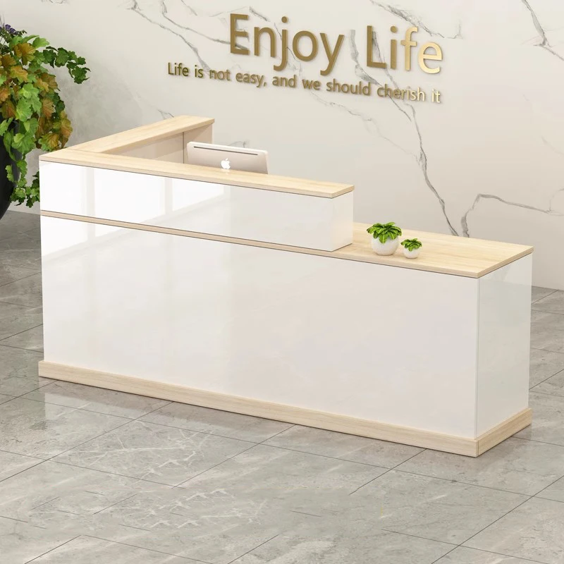 Bar Pulpit Cash Counter Desk Restaurant Tables White Wooden Podium Luxurious Small Desk Pulpitos Laudry Cabinet Bureau Furniture