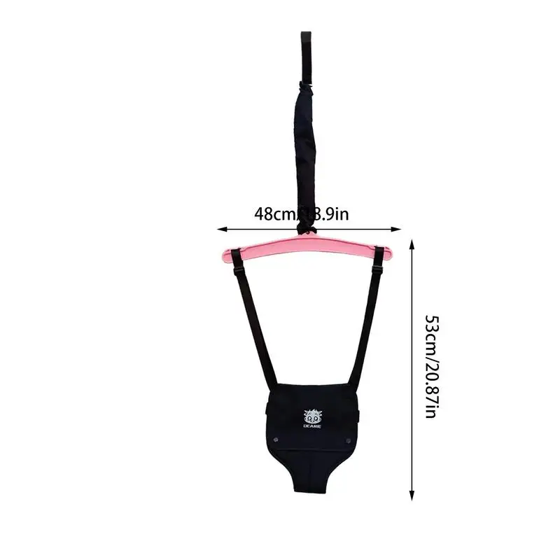 Kids Jumpers Bouncers Foldable Swing Set Toddler Standing Door Bouncer Outdoor Swing Set for Exercise, Learning to Walk 6
