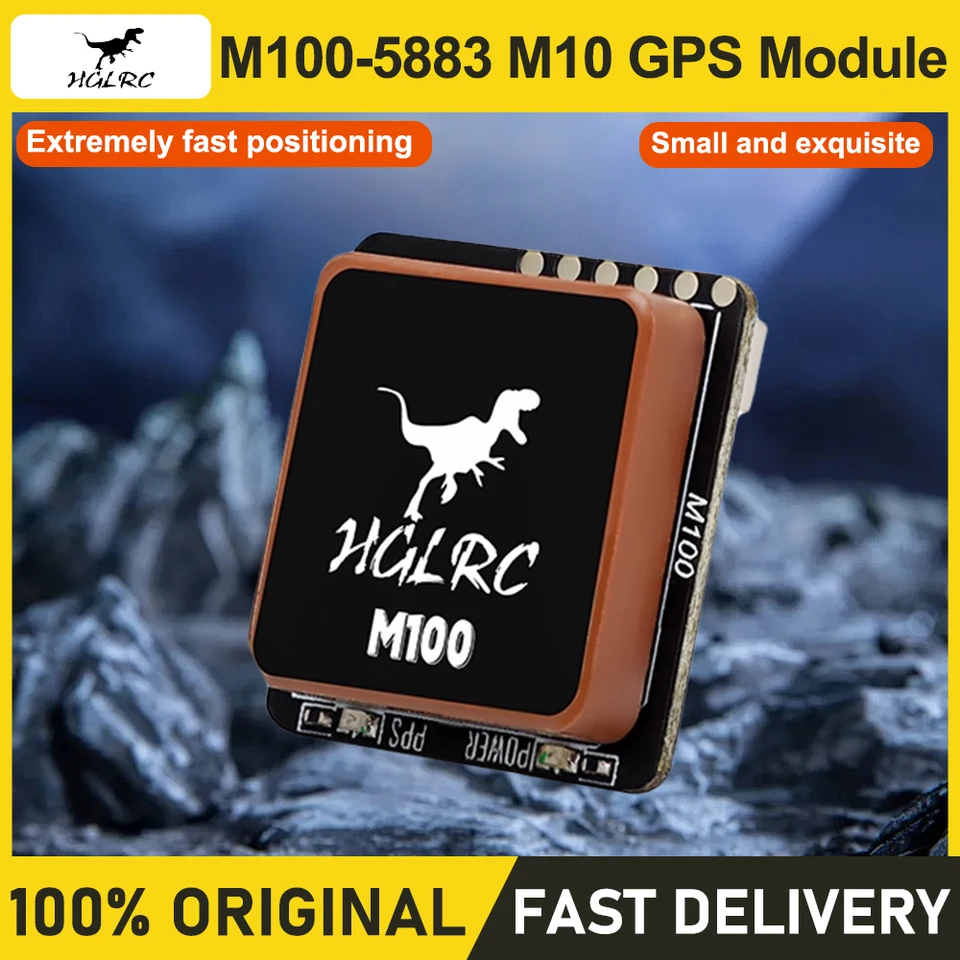 This new HGLRC M100 pro GPS is amazing! 39 Sats with HDOP of .7