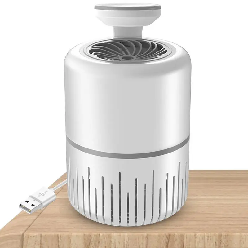 Indoor Fly Zapper Fly Catcher Zappers Con Luci A Led Lampada Portatile A Mosca Senza Rumore Usb Ricaricabile Fruit Fly Zapper Light Per