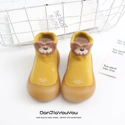 Baby Boy Non-slip Soft Sole Sock Shoes - Infant First Walker Booties - 18-24Months (7)