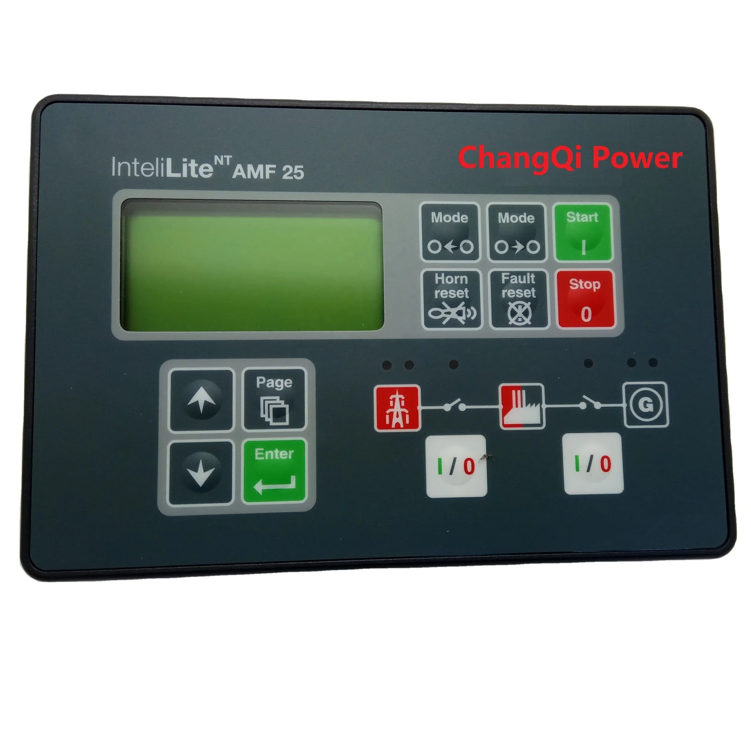 

Генератор, регулятор скорости двигателя, блок управления, контроллер IL-NT AMF25