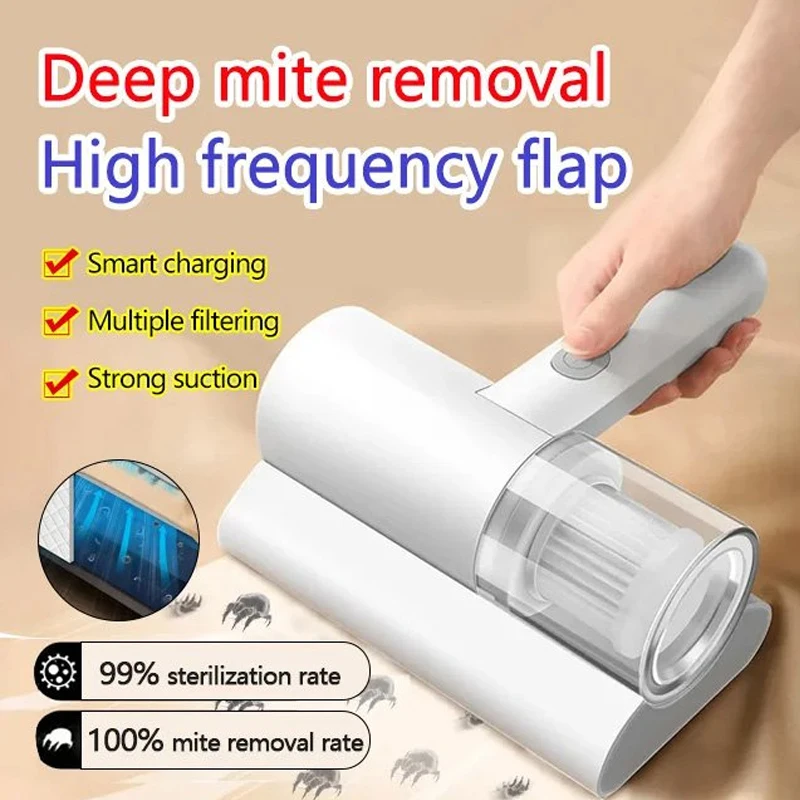

Electric UV Mite Remover Household Bed Mattress Sofa Pillows Mite Removal Instrument Waterproof mini Vacuum Cleaner Lint Remover