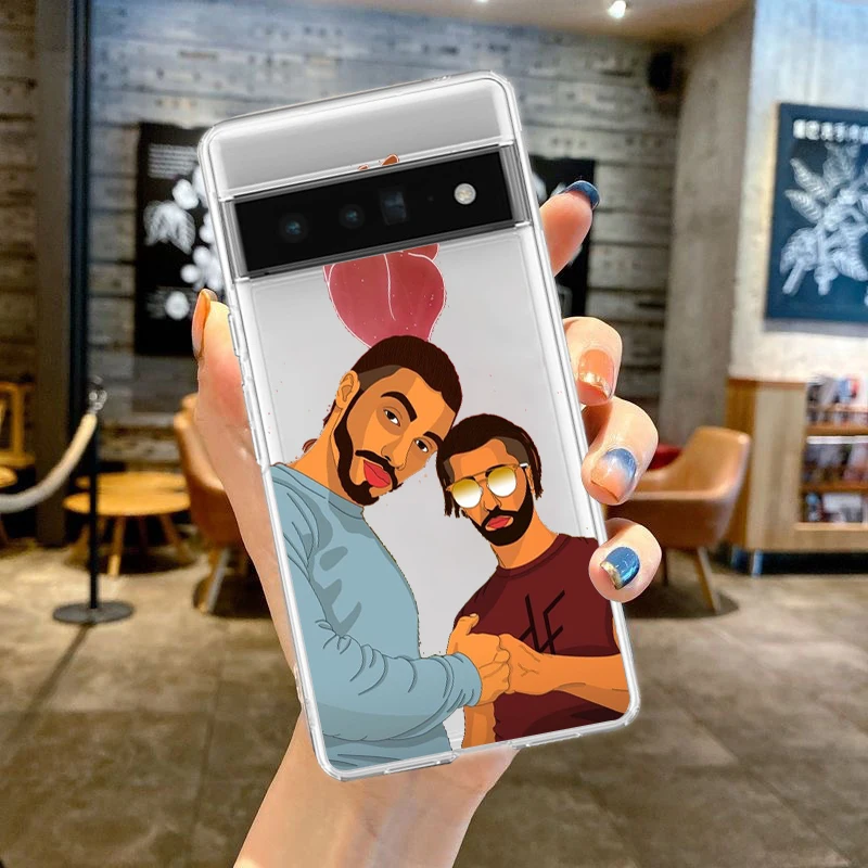 JuL Rapper Shockproof Silicone Phone Case - Soft Clear Protective Cover