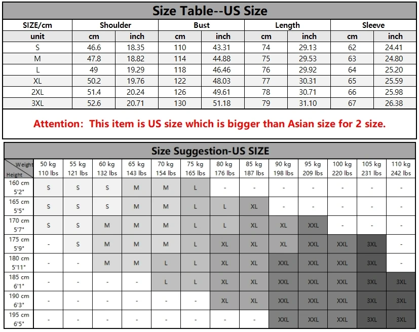 Hot Sale Men's Long-Sleeved Shirts  - size
