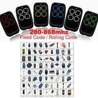 TAU 250T-4RP 250K-SLIMR 250K-SLIMRP Garage Door Remote Control 433.92mhz Rolling Code Clone Replicator Command Door Opener 2