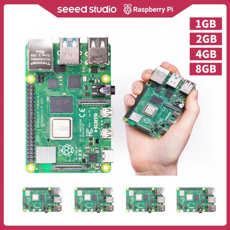 Raspberry Pi 4 8GB 4GB Computer Model B 1GB/2GB, quad-core