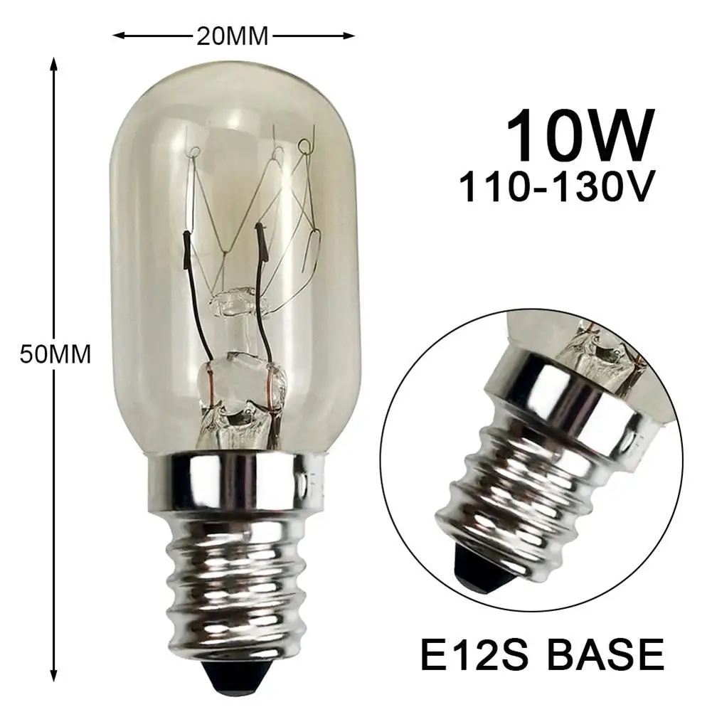 E12s 작은 나사 냉장고 전구 범위 후드 재봉틀 기계 (미국 플러그) 에 대 한 110-130v 10w 슈퍼 밝은 조명 도구