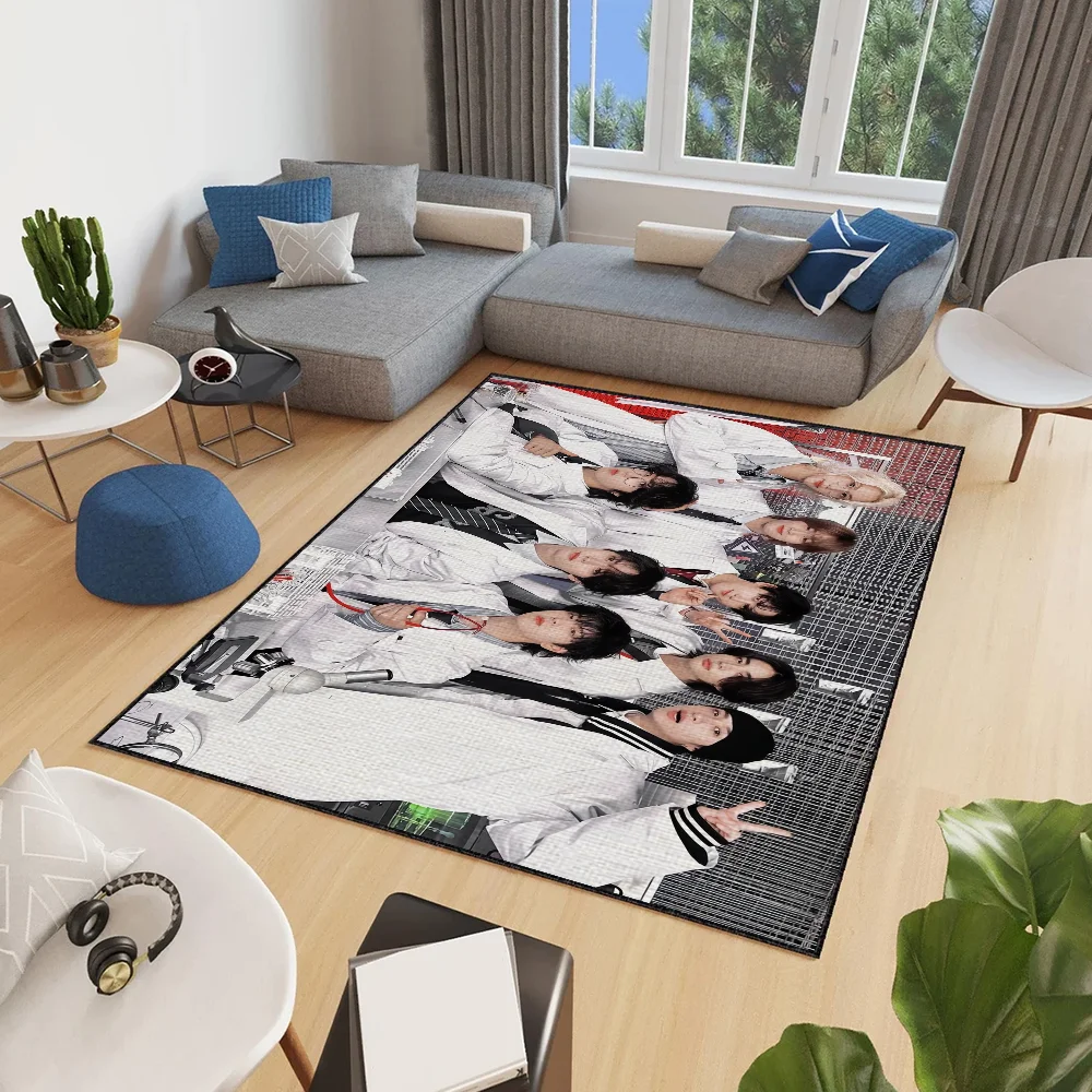 Band Door K-K-KidS S-S-StrayS Mat Anti-Slip Kitchen Bedroom Handmade Tufted Rug Carpet Living Room Entrance Decoration 5