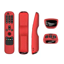 Waterproof Silicone Remote Control Protective Cover (Red)