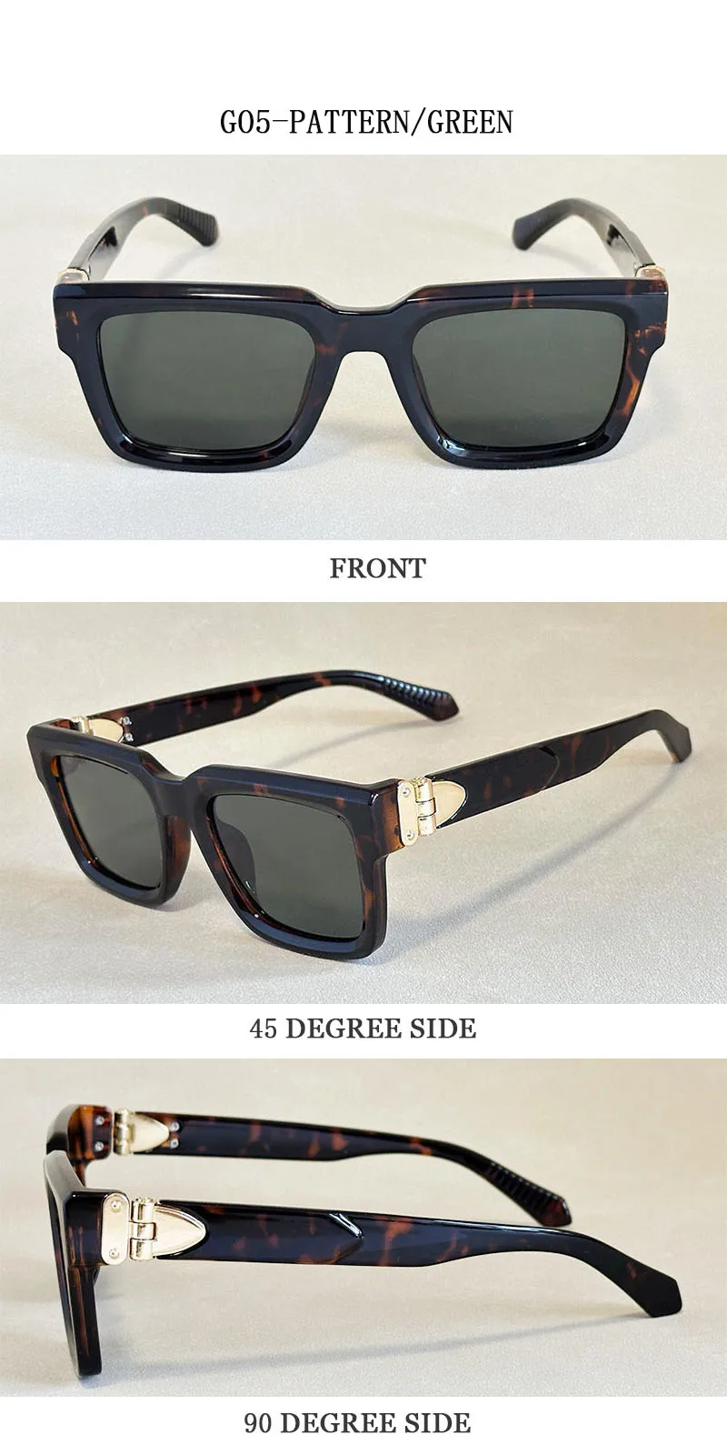 Trend Sonnenbrille Für Männer Luxe Urlaub Sonnenbrille Frauen Vintage Oculos Lentes Hombre Lunette Homme Occhiali Uomo Dropshipping – Detail 21