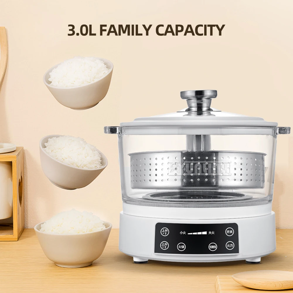 

3L Rice Cooker Sugar Controlled Multi Cooker Household Intelligent Health Pot Panela Eletrica De Arroz