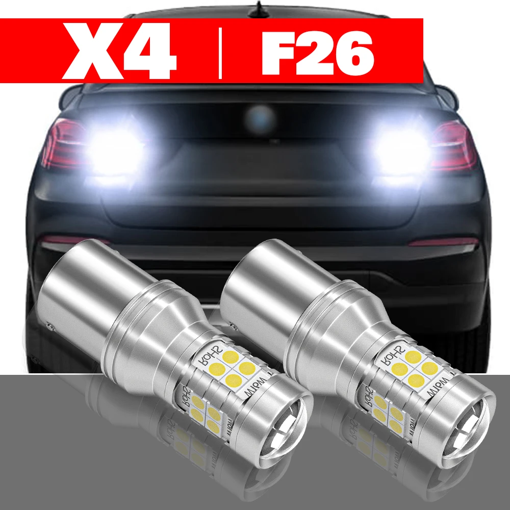 

For BMW X4 F26 2014-2018 2pcs LED Reverse Light Backup Lamp Accessories 2015 2016 2017