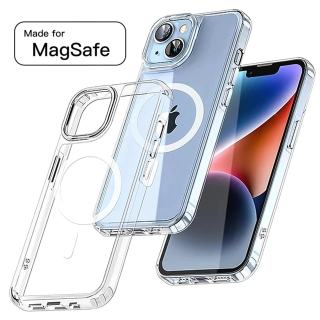 Nueva Actualización Oficial Magsafe Carcasa Magnética Para iPhone