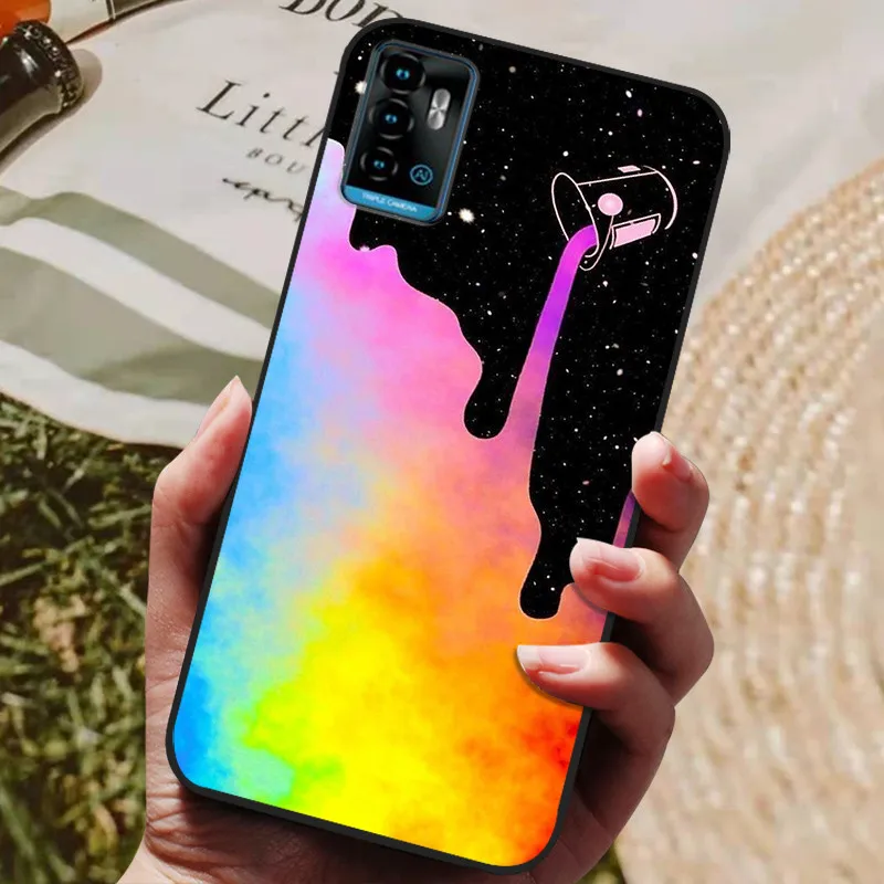 Fashion Soft Black Silicone Phone Cover - Elegant Bumper Coque s