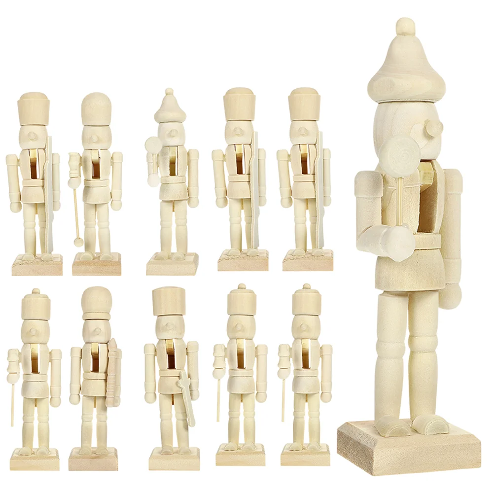 

Nutcracker Ornaments Home Nutcracker Decors Wood Nutcracker Decor Decorative Wooden Nutcracker Xmas Decor for Friends