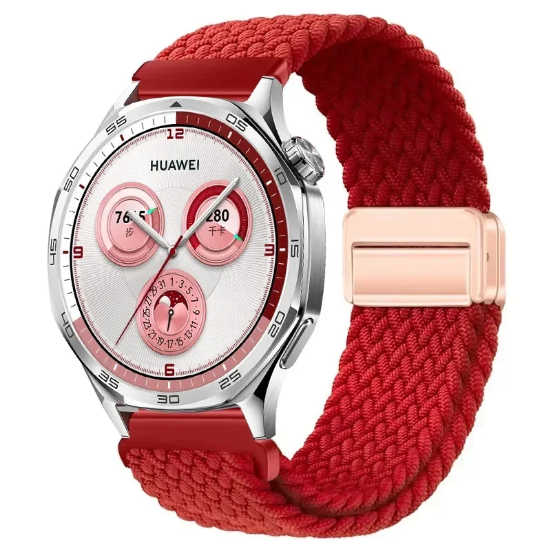 Braided Nylon Loop Strap with Magnetic Buckle 22/20mm