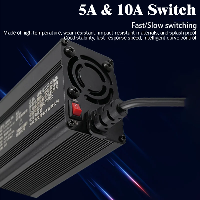 72V 리튬 배터리 충전기 24S 87.6V LiFePO4 20S 86V 87V 리튬이온 스마트 충전기 5/10A 7/15A 고속 충전 (전기 자동차용)