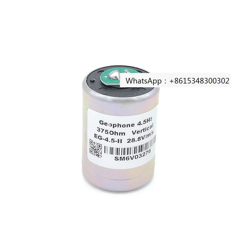 Geofono Verticale 4.5Hz Sensore Geofono Sismico 4.5Hz Geofono