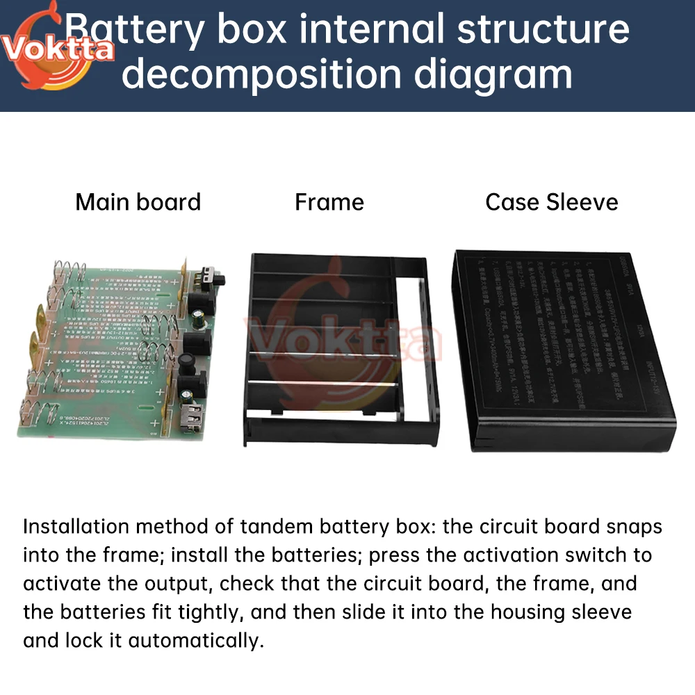 5V 9V 12V UPS 18650 Lithium Battery Uninterrupted Power Supply DIY Power Bank Box for Router Cellphone Tablet Modem CCTV Camera