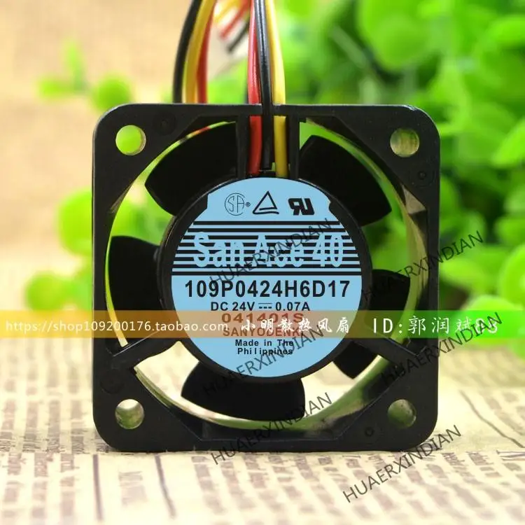 

Новый/109P0424H6D17 4020 DC24V 0.07A 4 см комплект охлаждающего вентилятора