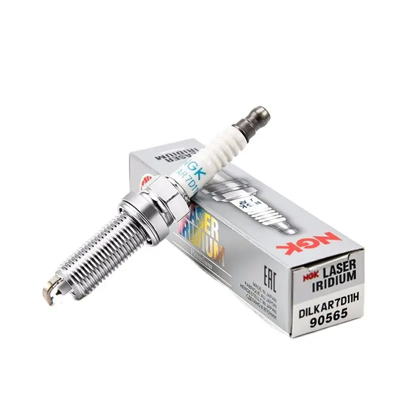 NGK Iridium Platinum Spark plug DILKAR7D11H 90565 for Renault Correau ...