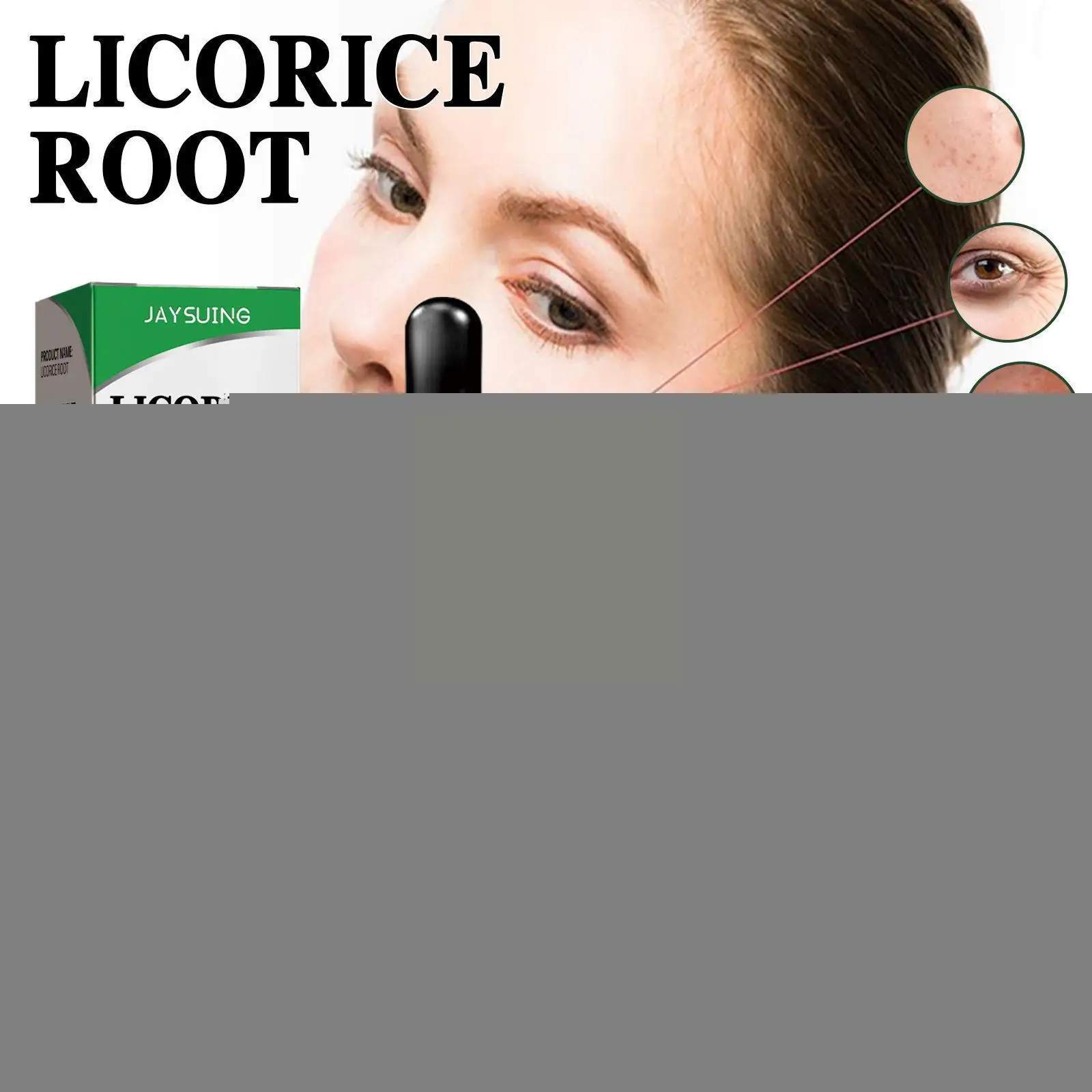 

Pore Shrinking Facial Serum Licorice Root Extract Essential Blackhead Oil Control Care Removal Anti Oil Face Liquid Wrinkle 1pc
