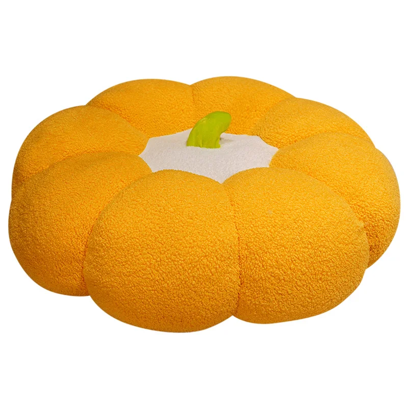 

Hot Cute Pumpkin Plush Pillow Toy Soft Cartoon Plant Stuffed Doll Chair Cushion Floor Mat Sofa Futon Kids Lovers Birthday Gifts