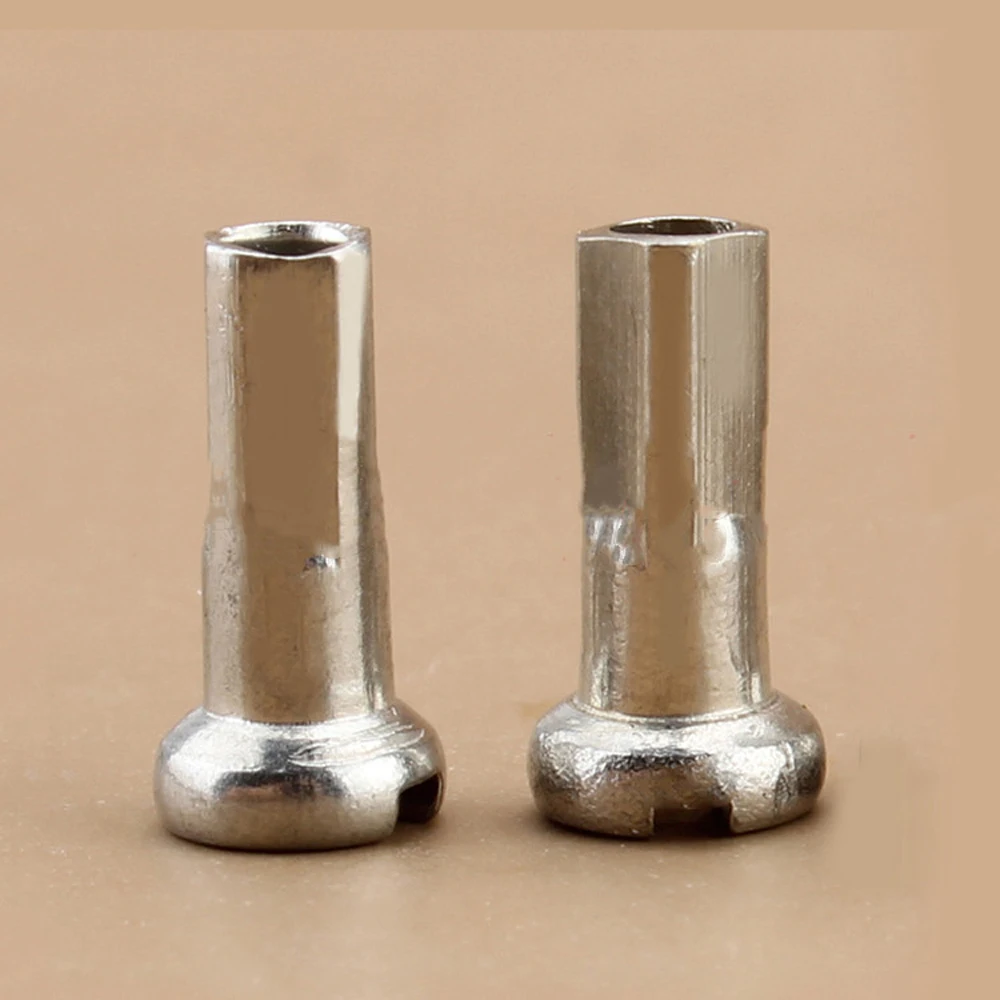 10x 14G / 2 mm Bicycle Bike Spoke Nipples MTB Mountain Cycling Bicycle Bike Spoke Screw Bolt Nuts Nipples Part Accessories bicycle parts bike accessories bicycle wheel stickers bicycle spokes bike spokes nipples
