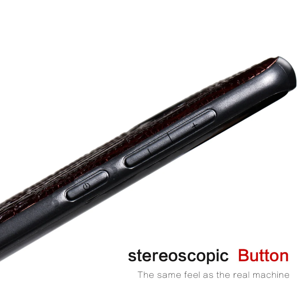 Luxury Genuine Cowhide Leather Shockproof Phone Case with 360° Protection