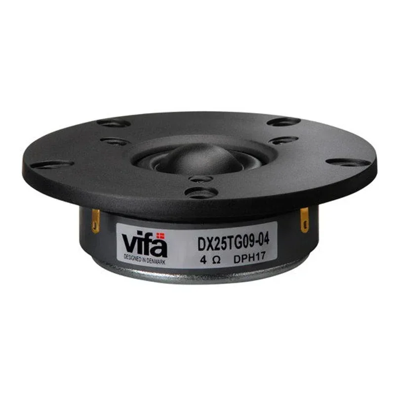 2 Pieces Original Vifa DX25TG09-04/DX25TG30-08 4'' Home Audio DIY Membrane Dome Tweeter Speaker Driver 4/8ohm/100W tweeter treble speaker repair parts