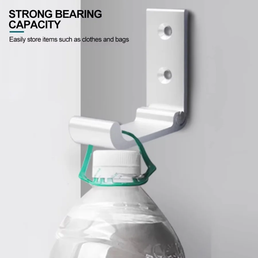 Folding Hook Wall-Mounted Foldable Hanging Hook Household Bathroom Kitchen Supplies Storage Multi-Function Towel Coat Hooks 4