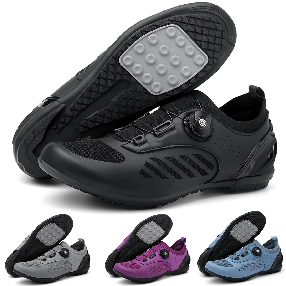 Men Professional Mountain Bike Shoes Cycling Sneakers Women MTB Bicycle Shoe Flat Cleat Sport Cycling Shoes Road Speed Racing
