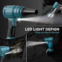 Souffleur d'air électrique sans fil puissant pour batterie Makita 18V, pistolet à air portable, souffleur de feuilles de jardin, outils électriques pour souffler la poussière 4