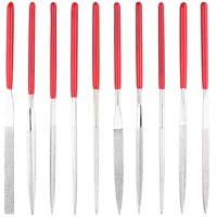 New 10Pcs Diamond Needle File Set For Jewelry Metal Wood Ceramic Glass Stone Craft Sharping Working Hand Carving Tool 1