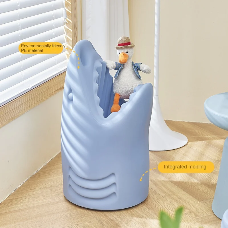 Ins Net Red Shark Umbrella Bucket Nordic Designer Umbrella Rack Home Door Animal Storage Bucket home door Creative
