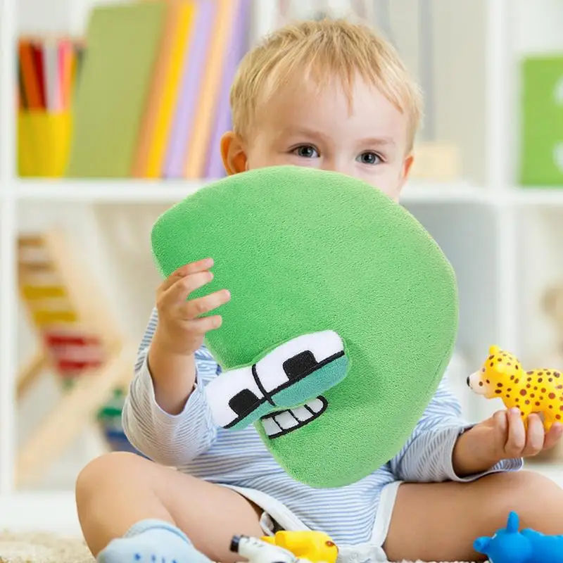 Alphabets Lore Plush Toy Soft Pillow Ornament Collectible Stuffed Animal Dolls Birthday Christmas Gift for Kids Boy Girl 5