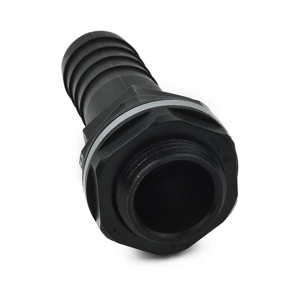 

Quick Connector With A 3/4inch BSPM Thread And A 1" Barb And Nut & Washer For 1in Overflow Pipe Garden Water Connector Tools