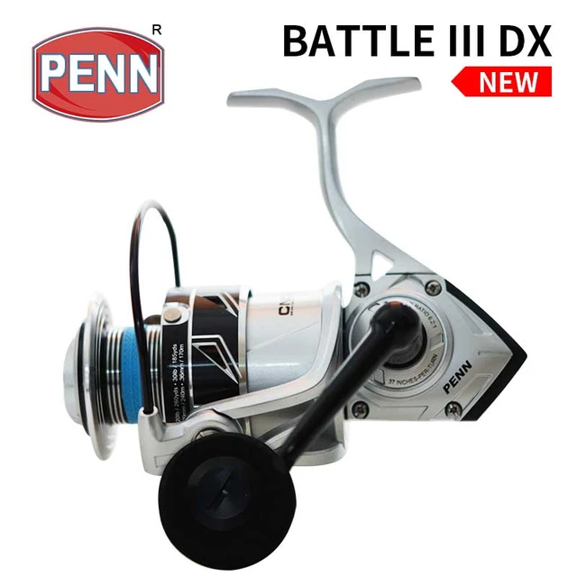 Penn Battle Fishing Reel, 100% Original, BTLIII CNC Handle, Saltwater  Spinning Reel, 2500, 3000, 4000, 5000, 6000, 8000, BTLIII