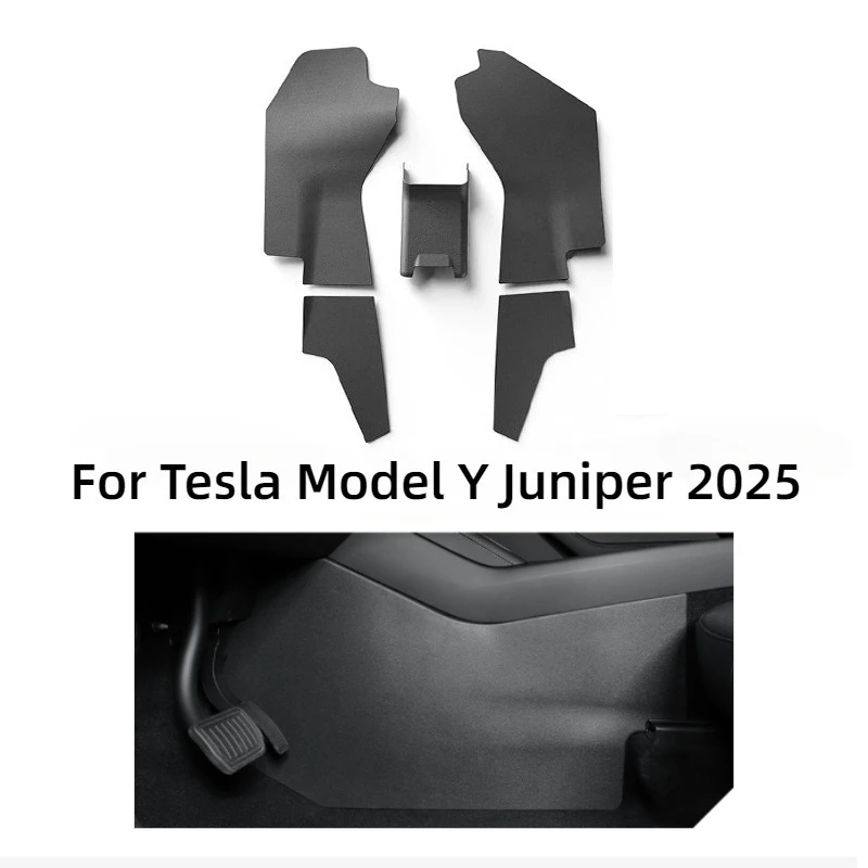 Central Control Side Anti Kick Pad for Tesla Model Y Launch 2025 Juniper TPE Anti-dirt Protective Pad Car Interior Accessories