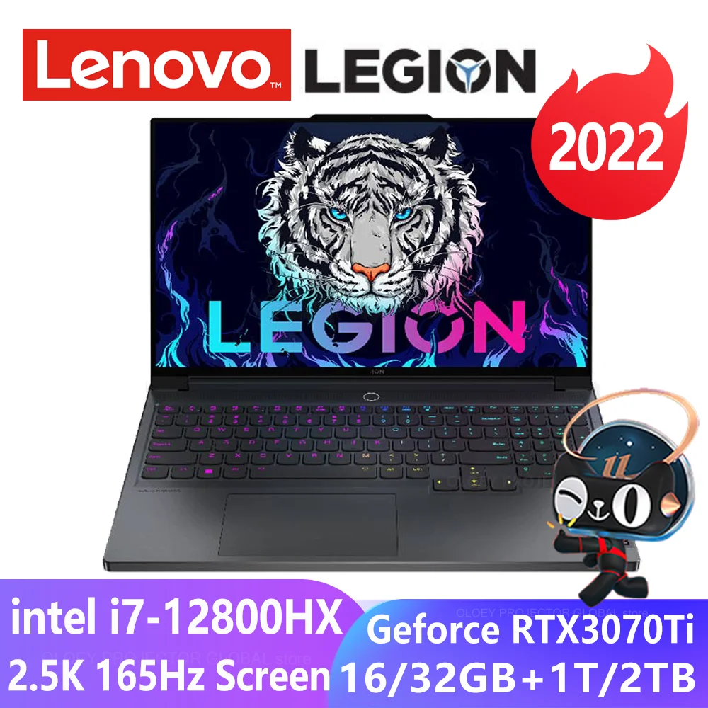 Lenovo Legion Y9000K 2022 ESports Gaming Laptop Intel i712800HX
