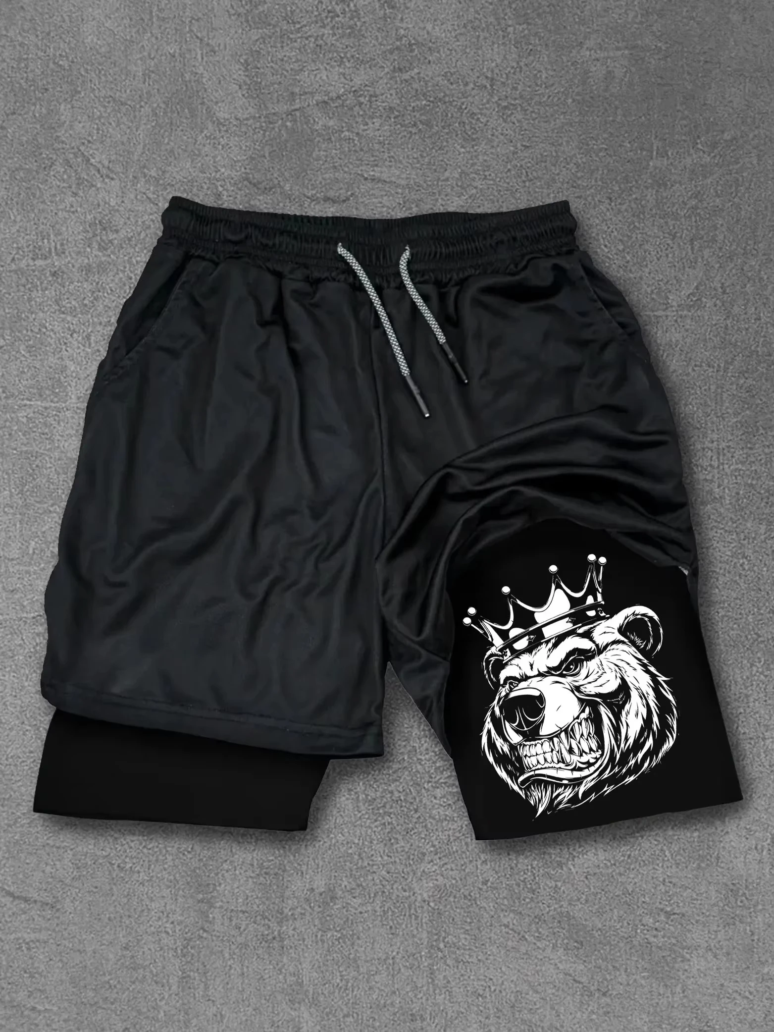 Men's Performance Breathable Gym and Training Shorts