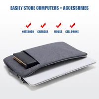 Housse pour ordinateur portable, étui pour Apple Macbook Pro Air Xiaomi Huawei HP Dell Lenovo 11 "14" 15.6 pouces, sacs à main pour ordinateur 4