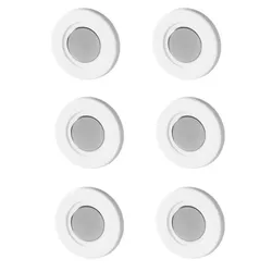 Magnetic Adhesive Wall Mount Remote Holder - Strong and Versatile Solution (6 Pieces)