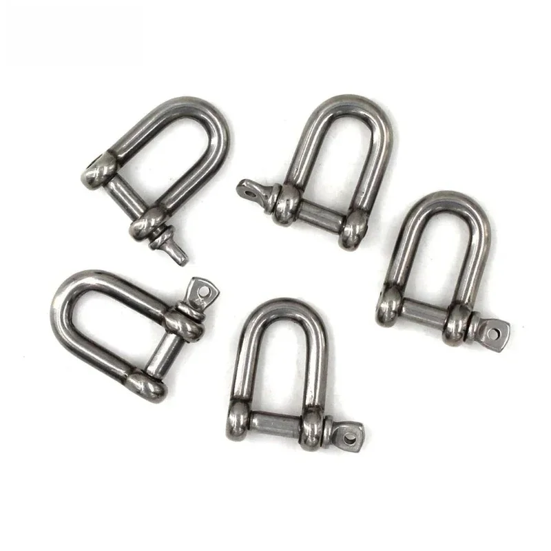 Straight Shackle Hooks Stainless Steel Rigging Hardware
