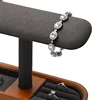 MISHITU Multifunctional Watch Display Storage Rack New Solid Wood Wrist Watch Stroage Rack Bracelet Jewelry Display Stand Props 4